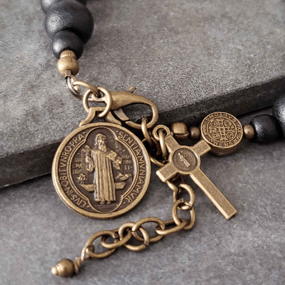 FREE Today: Ebony Beads St. Benedict the Blessed Protection Bracelet - image 9