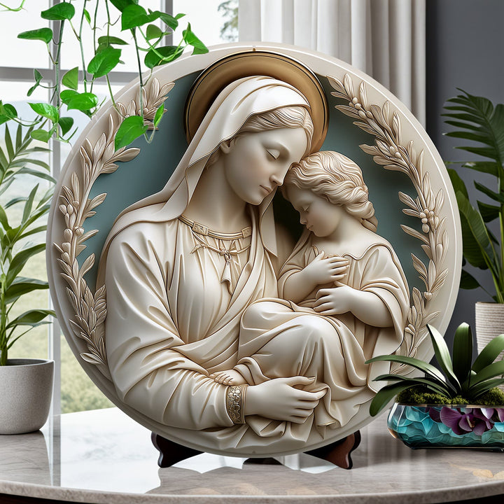 Christianartworkshop Realistic Style Stereo Intricate Nativity Scene Christmas Nativity Hanging Ornaments - Style 1 - image 0