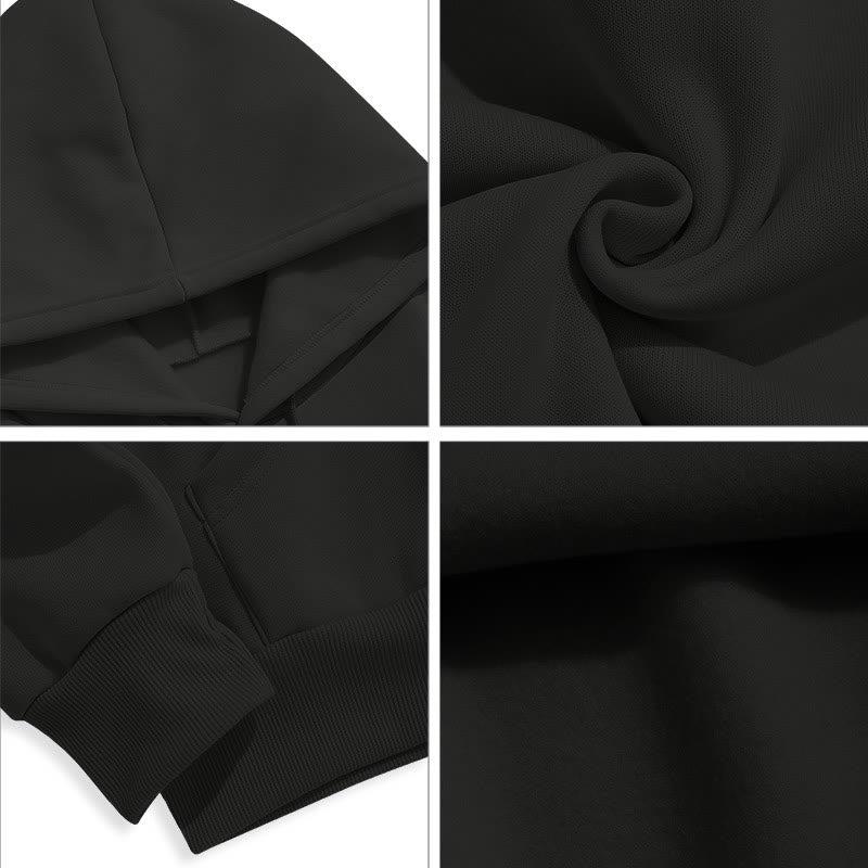 Christianartworkshop Modern Style Be Fervent In Spirit Fleece Lined Polyester Hoodie - image 9