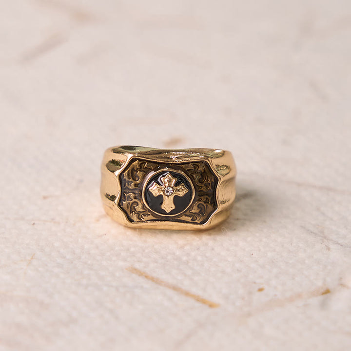 FREE Today: Faith and Strength Jesus Cross Religious Ring - image 2