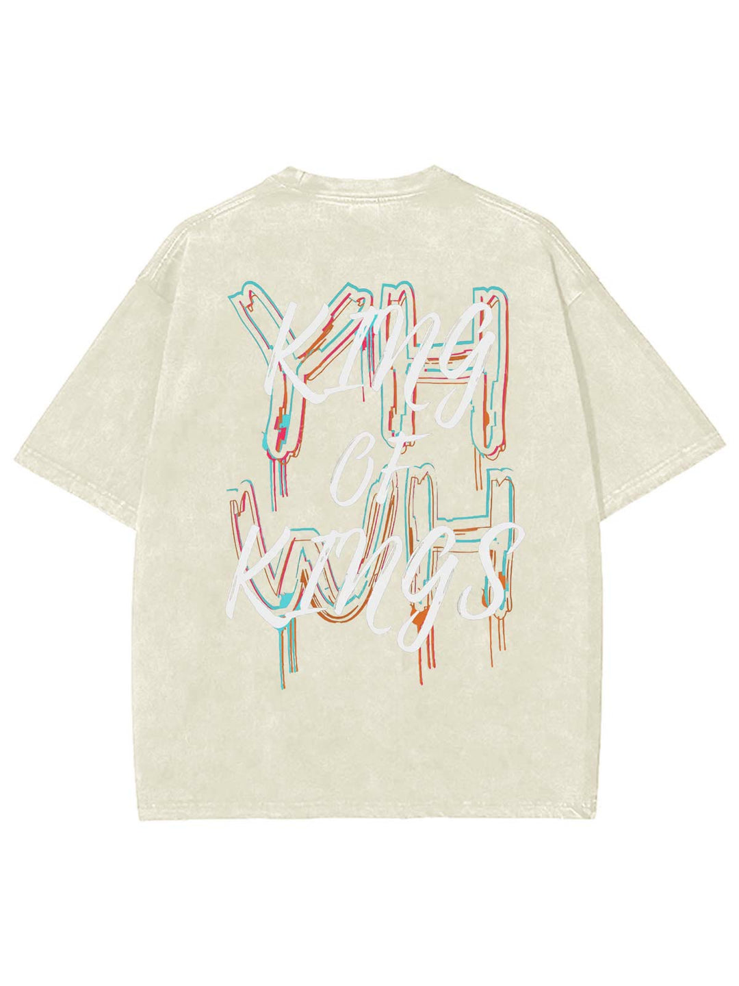 Christianartworkshop King Of Kings Unisex Washed T-shirt