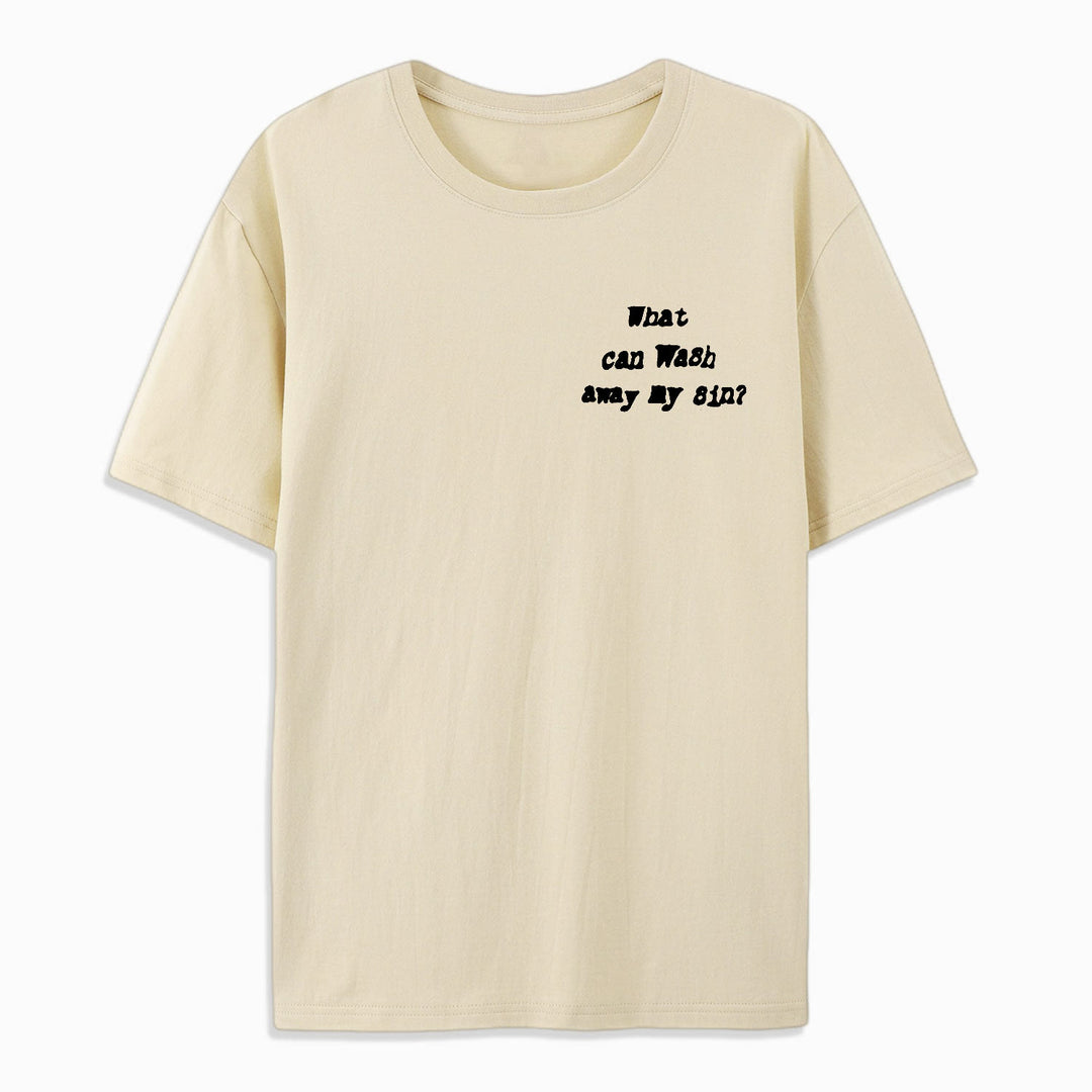 Christianartworkshop Nothing But Blood Of Jesus Cotton T-Shirt - image 10