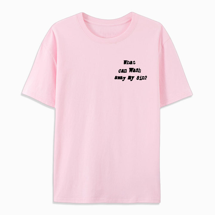 Christianartworkshop Nothing But Blood Of Jesus Cotton T-Shirt - image 13