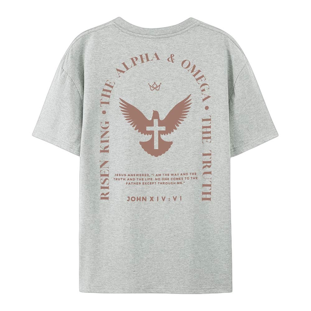 Christianartworkshop Jesus Is The Way The Truth The Life Cotton T-Shirt - image 20