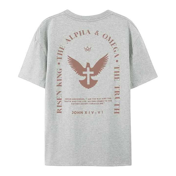 Christianartworkshop Jesus Is The Way The Truth The Life Cotton T-Shirt - image 20