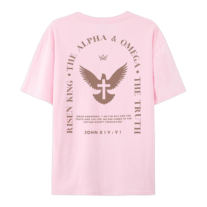 Christianartworkshop Jesus Is The Way The Truth The Life Cotton T-Shirt - image 14