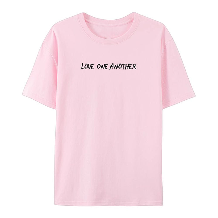 Christianartworkshop Love One Another Cotton T-Shirt - image 14