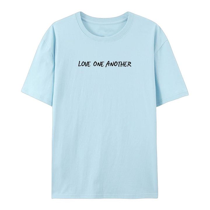 Christianartworkshop Love One Another Cotton T-Shirt - image 17