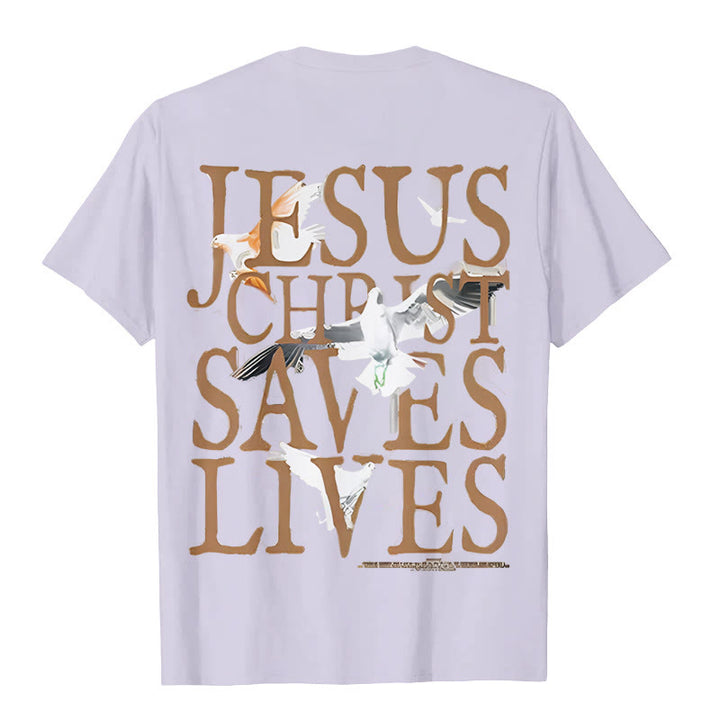 Christianartworkshop Jesus Face and Crown of Thorns Graphic T-Shirt - image 20