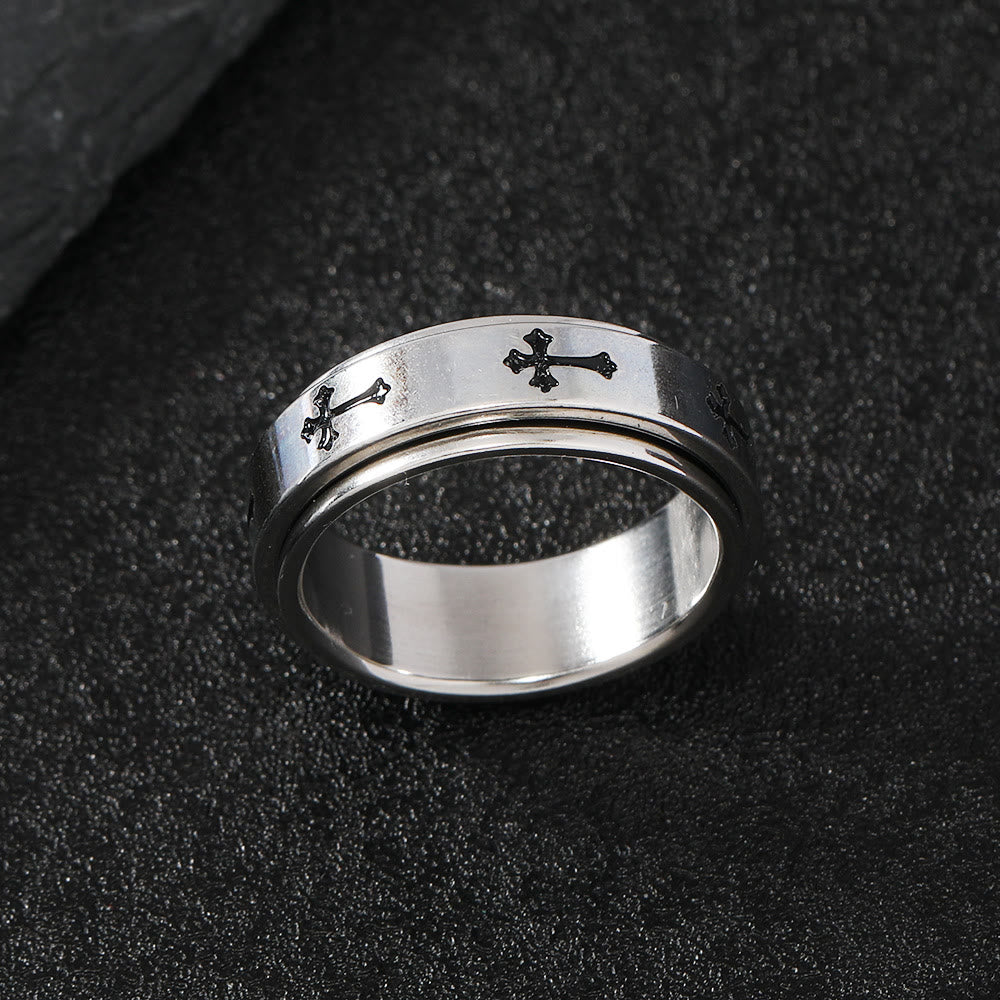 Christianartworkshopthe Minimalist Cross Ring: The Interweaving of Faith and Fashion