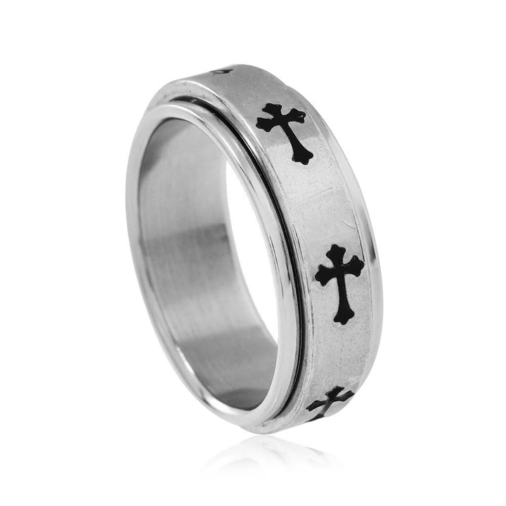 Christianartworkshopthe Minimalist Cross Ring: The Interweaving of Faith and Fashion