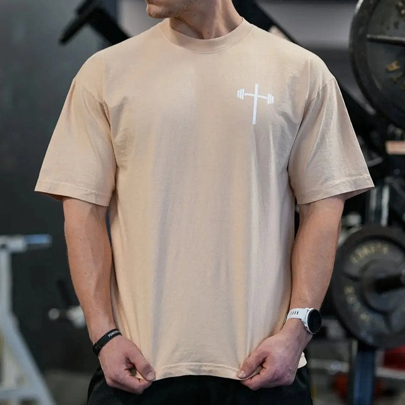 Christianartworkshop Floral Embellished Jesus is King Christian T-Shirt