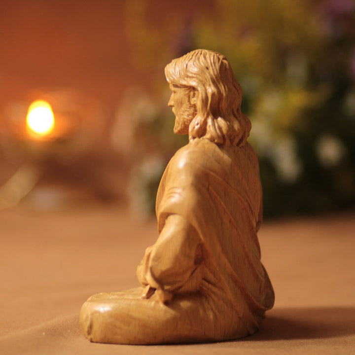 Christianartworkshop Sacred Heart of Jesus Resin Easter Dekstop Decor Ornament
