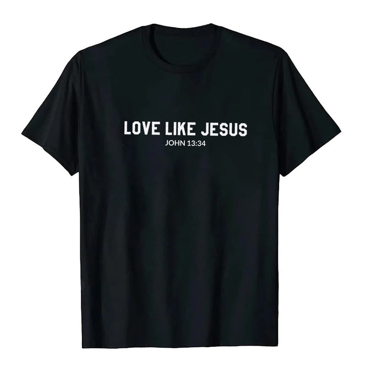 Christianartworkshop Love Like Jesus T-Shirt
