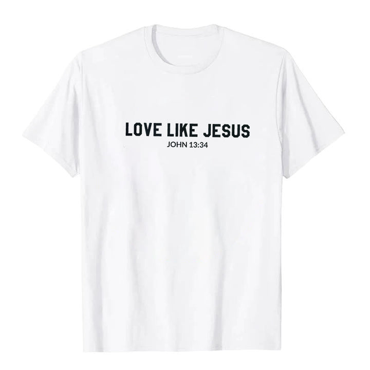 Christianartworkshop Love Like Jesus T-Shirt