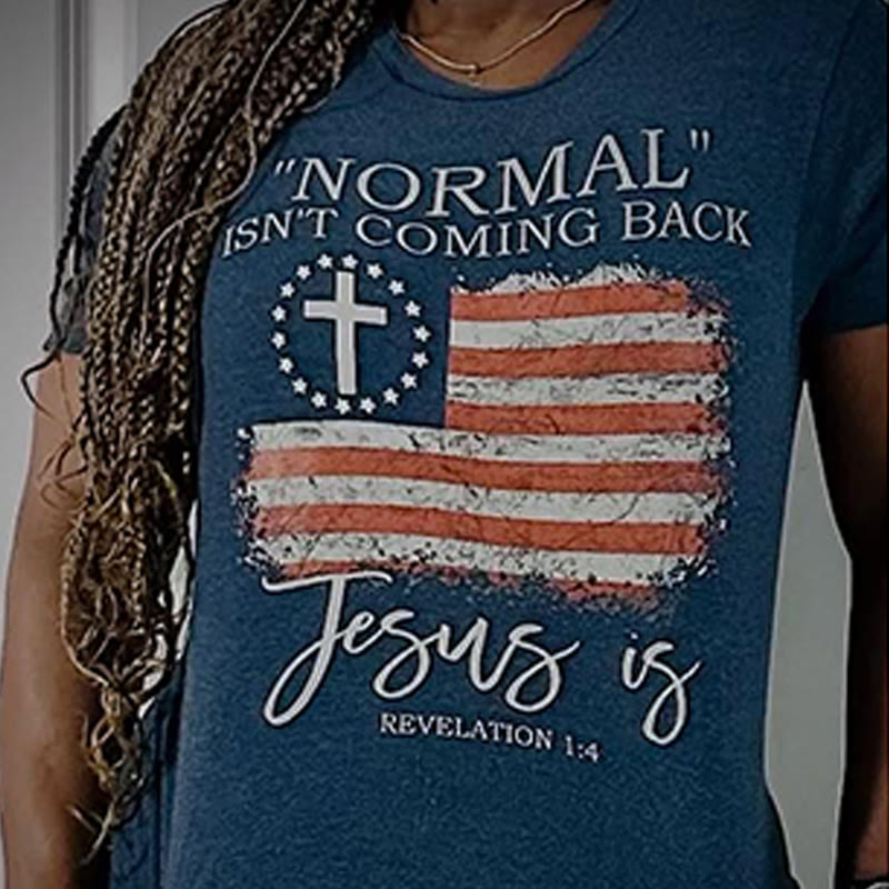 Christianartworkshop Normal Isn't Coming Back T-Shirt