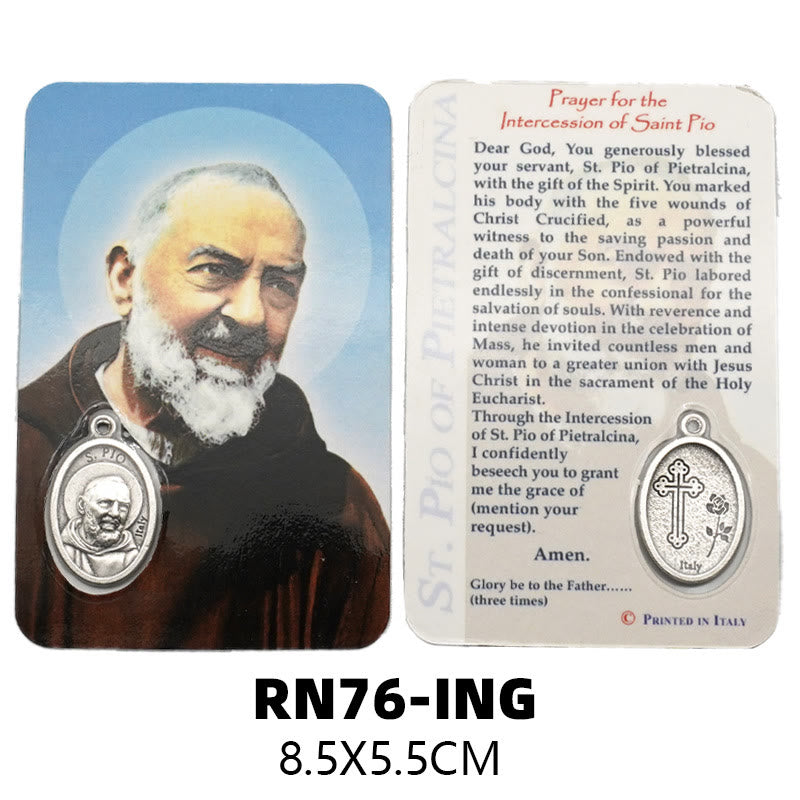 Christianartworkshop Our Lady & Jesus & Angels Paper Card: A Symbol of Holy Spirit and Power