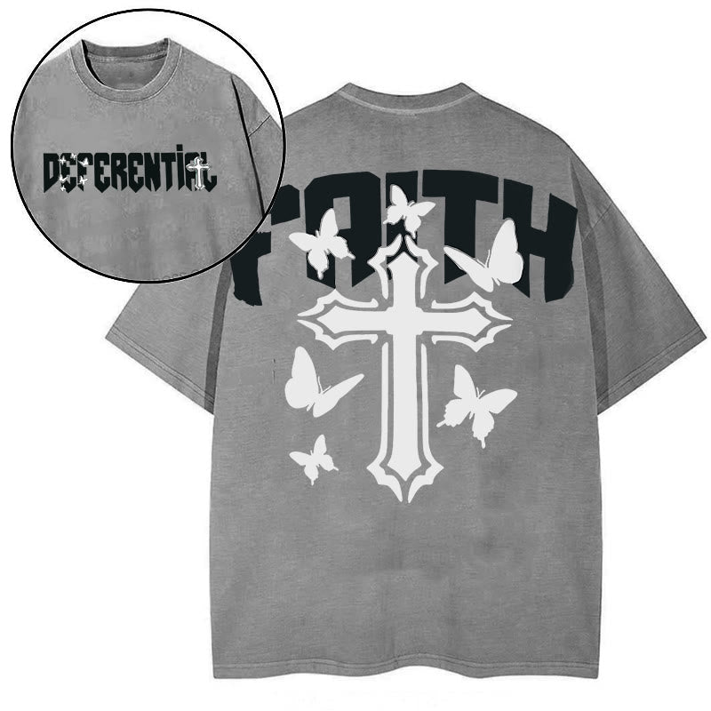 Christianartworkshop "FAITH" Short Sleeve T-shirt