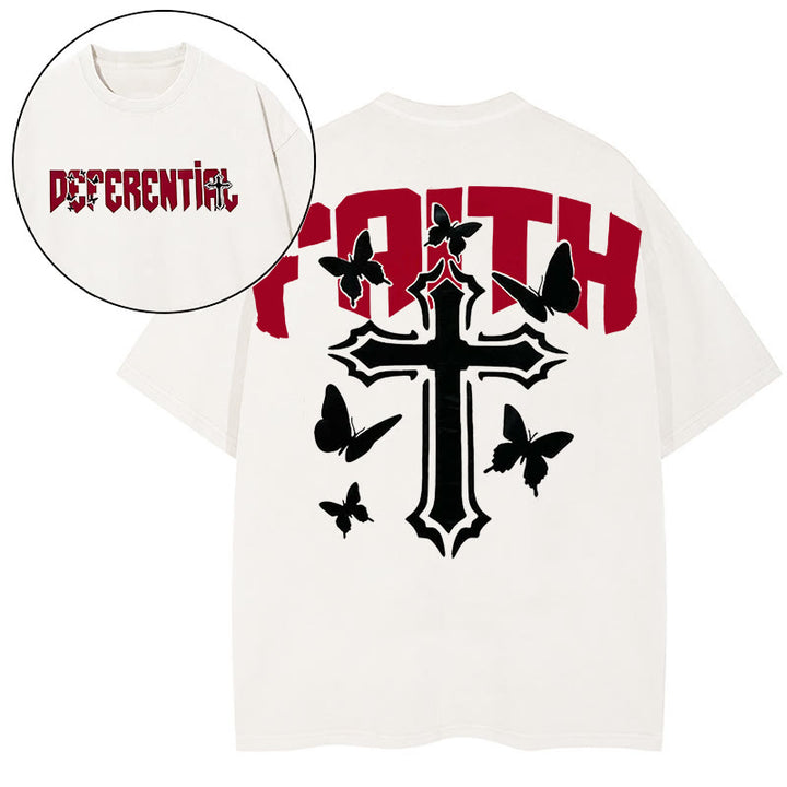Christianartworkshop "FAITH" Short Sleeve T-shirt