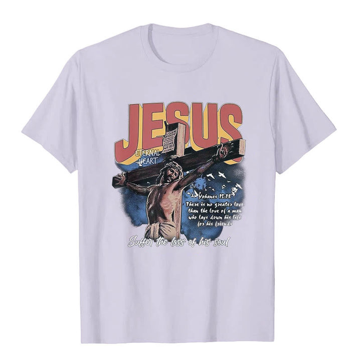 Christianartworkshop Jesus Short Sleeve T-shirt