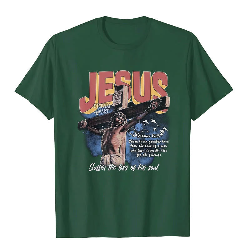 Christianartworkshop Jesus Short Sleeve T-shirt