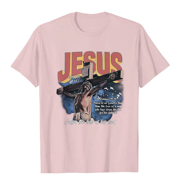 Christianartworkshop Jesus Short Sleeve T-shirt