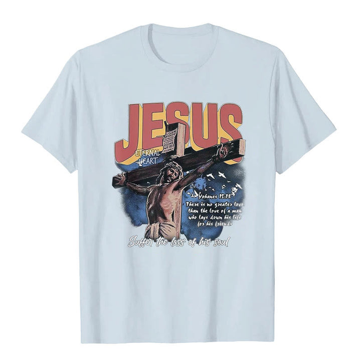 Christianartworkshop Jesus Short Sleeve T-shirt