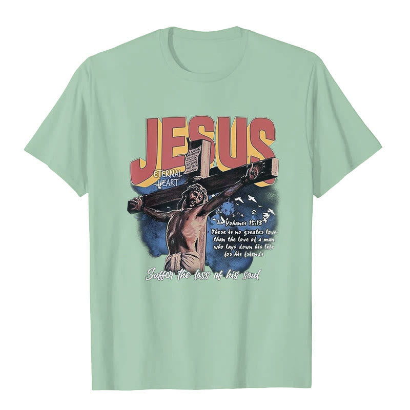 Christianartworkshop Jesus Short Sleeve T-shirt