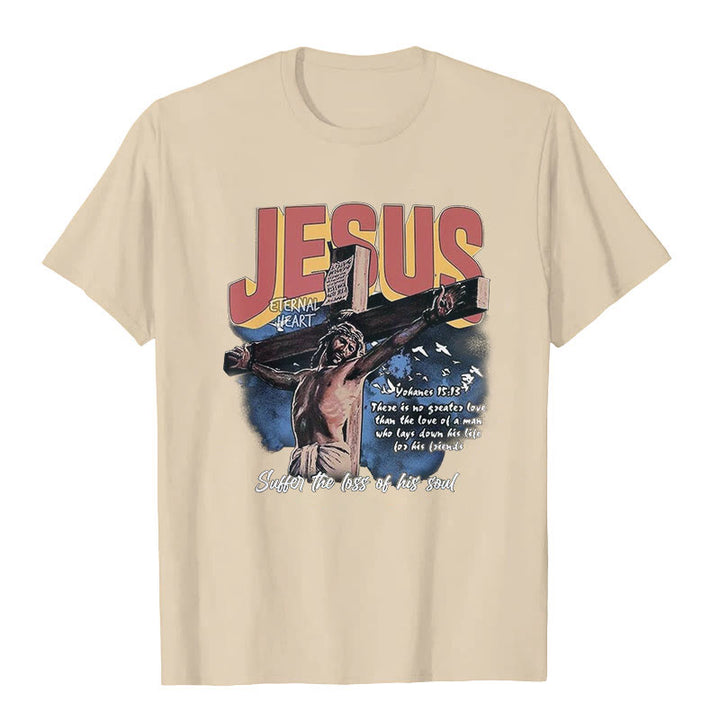 Christianartworkshop Jesus Short Sleeve T-shirt