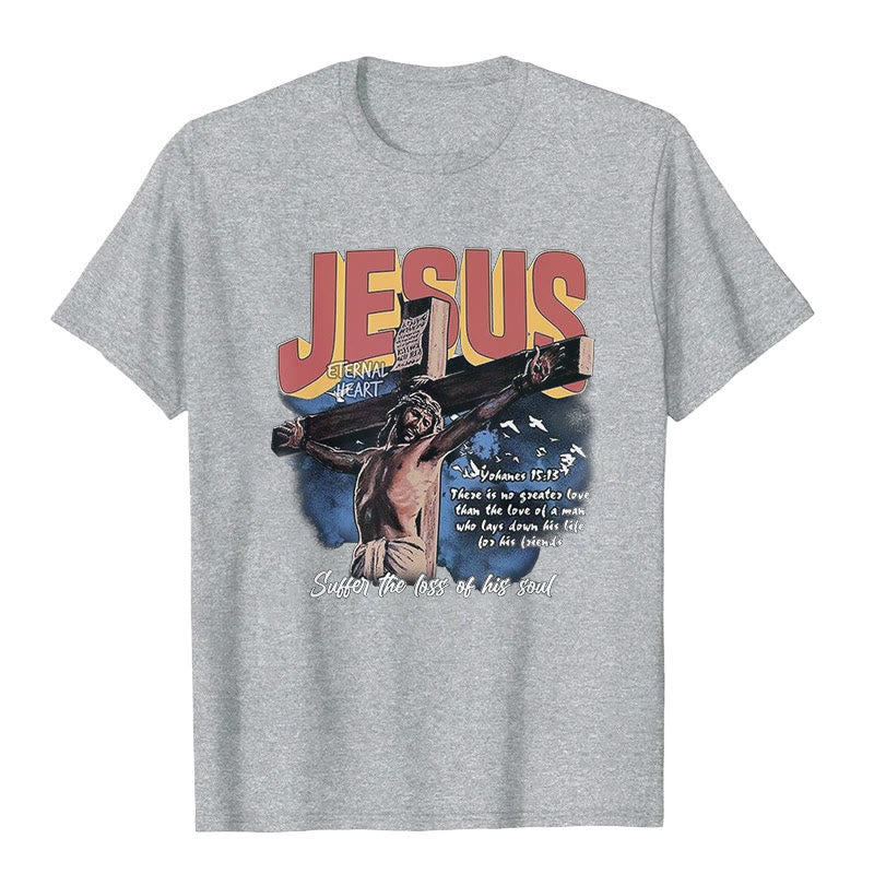 Christianartworkshop Jesus Short Sleeve T-shirt