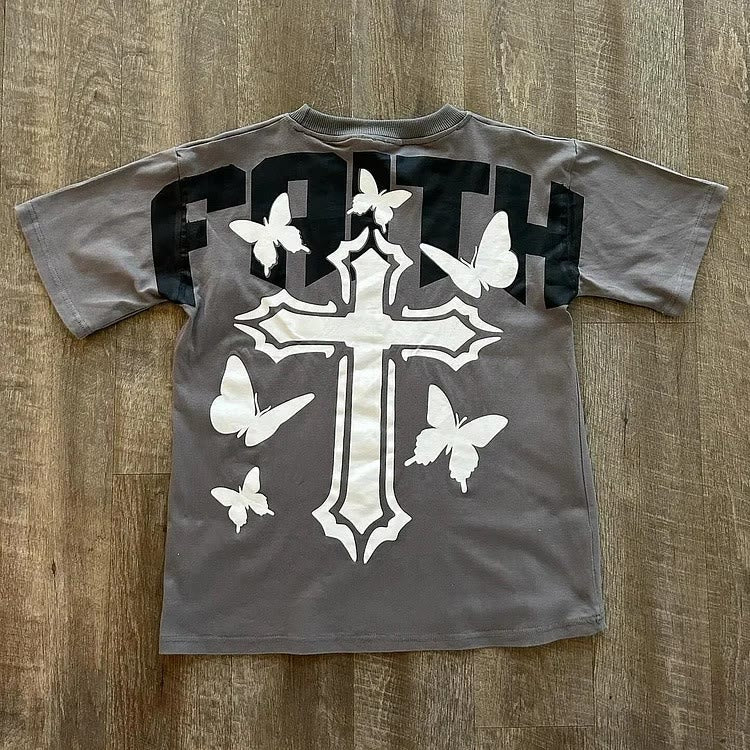 Christianartworkshop "FAITH" Short Sleeve T-shirt