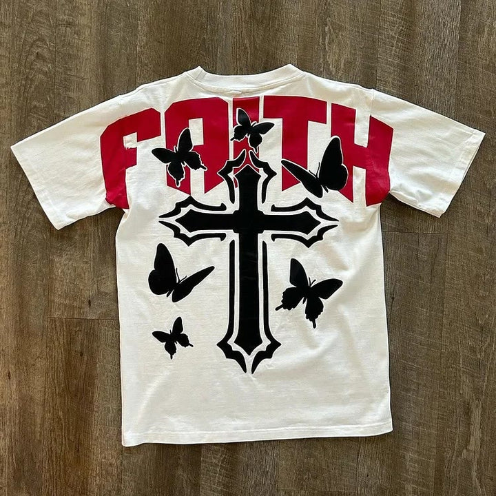 Christianartworkshop "FAITH" Short Sleeve T-shirt