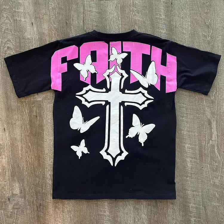 Christianartworkshop "FAITH" Short Sleeve T-shirt