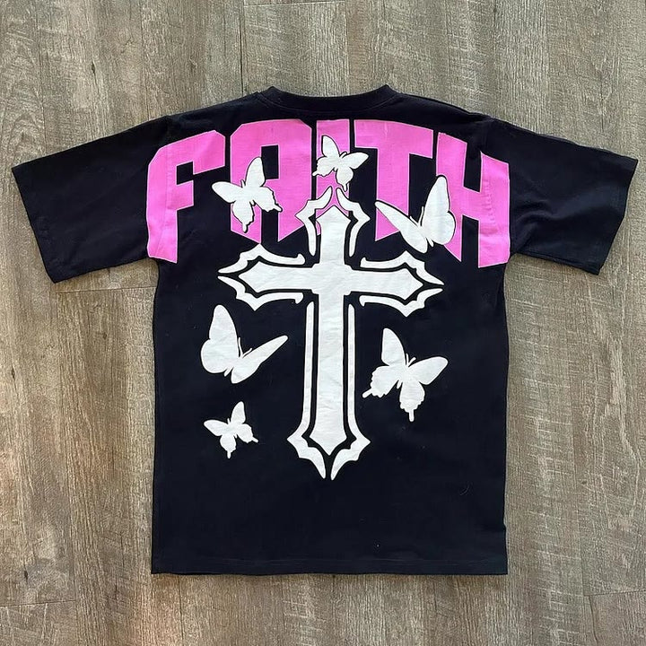 Christianartworkshop "FAITH" Short Sleeve T-shirt