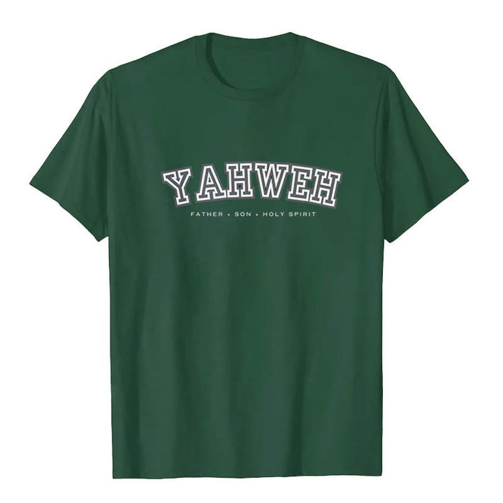 Christianartworkshop "YAHWEH" Short Sleeve T-shirt