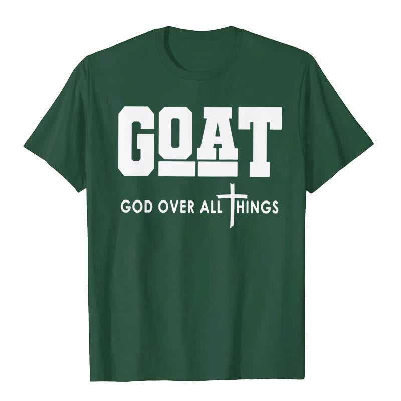 Christianartworkshop "GOD OVER ALL THINGS" T-shirt