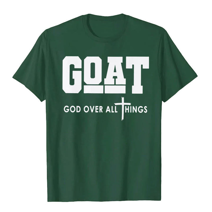 Christianartworkshop "GOD OVER ALL THINGS" T-shirt