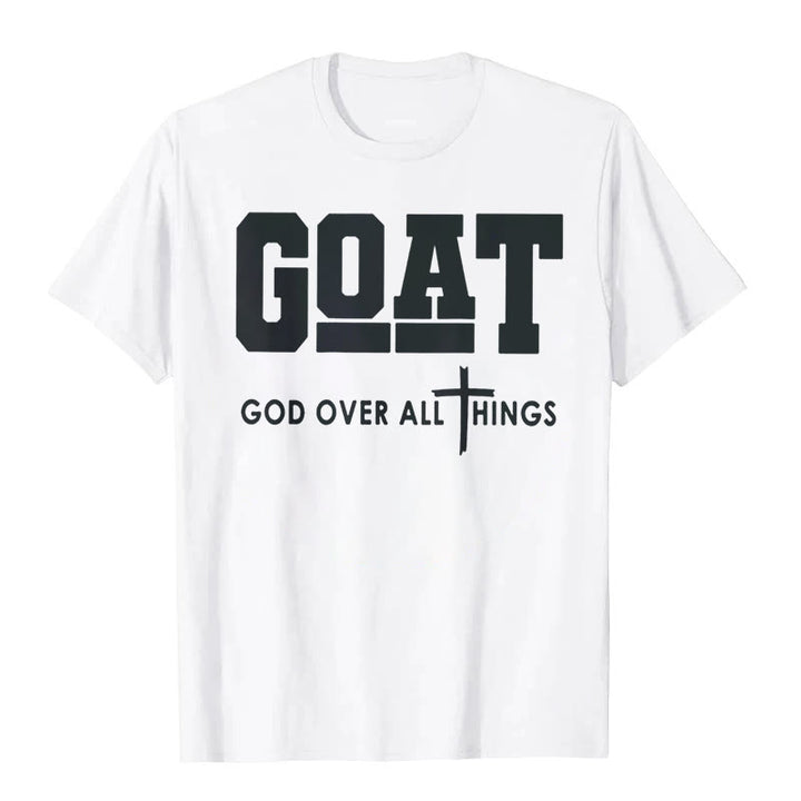 Christianartworkshop "GOD OVER ALL THINGS" T-shirt