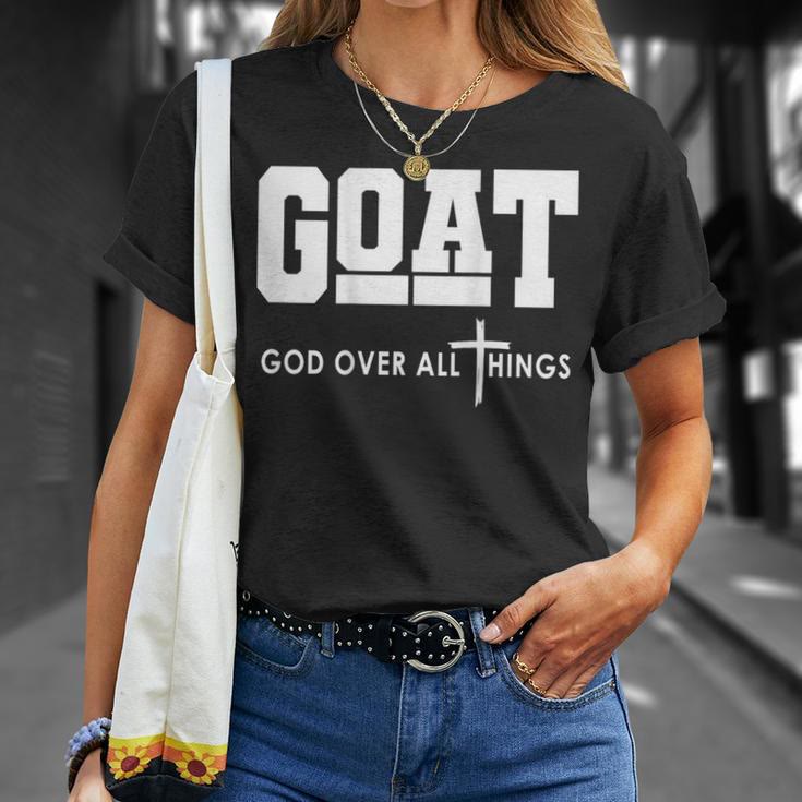 Christianartworkshop "GOD OVER ALL THINGS" T-shirt