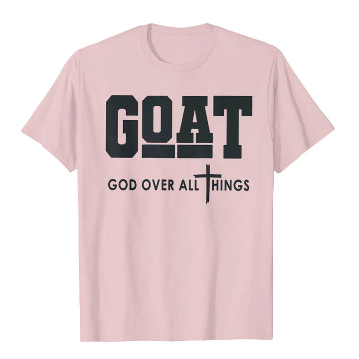 Christianartworkshop "GOD OVER ALL THINGS" T-shirt