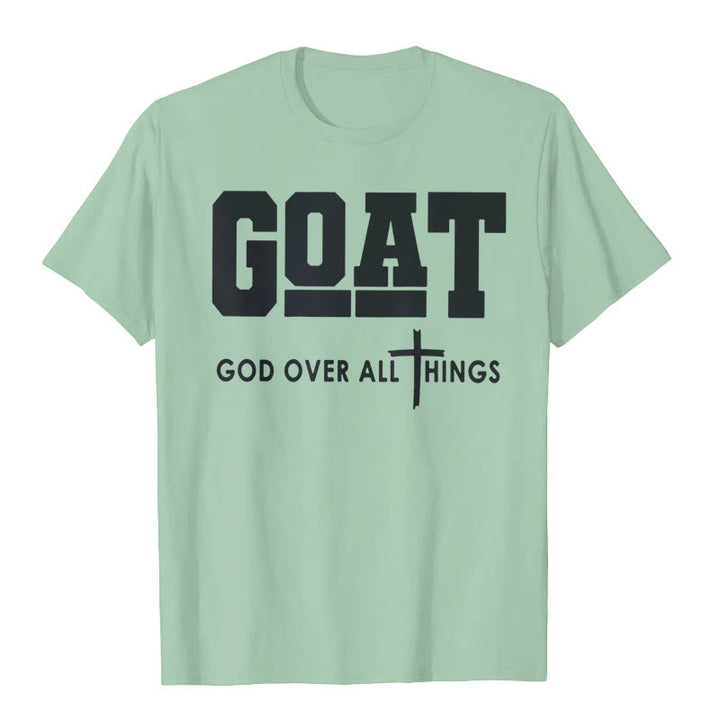 Christianartworkshop "GOD OVER ALL THINGS" T-shirt