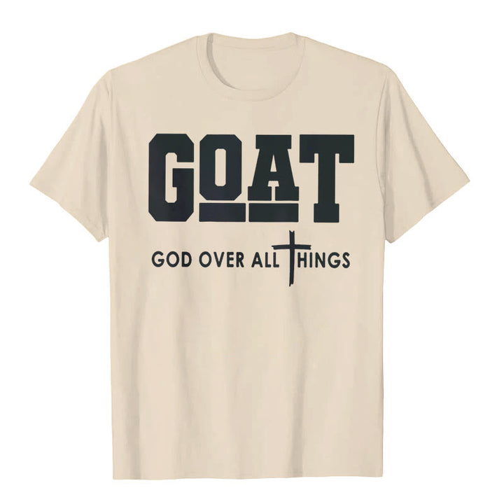 Christianartworkshop "GOD OVER ALL THINGS" T-shirt