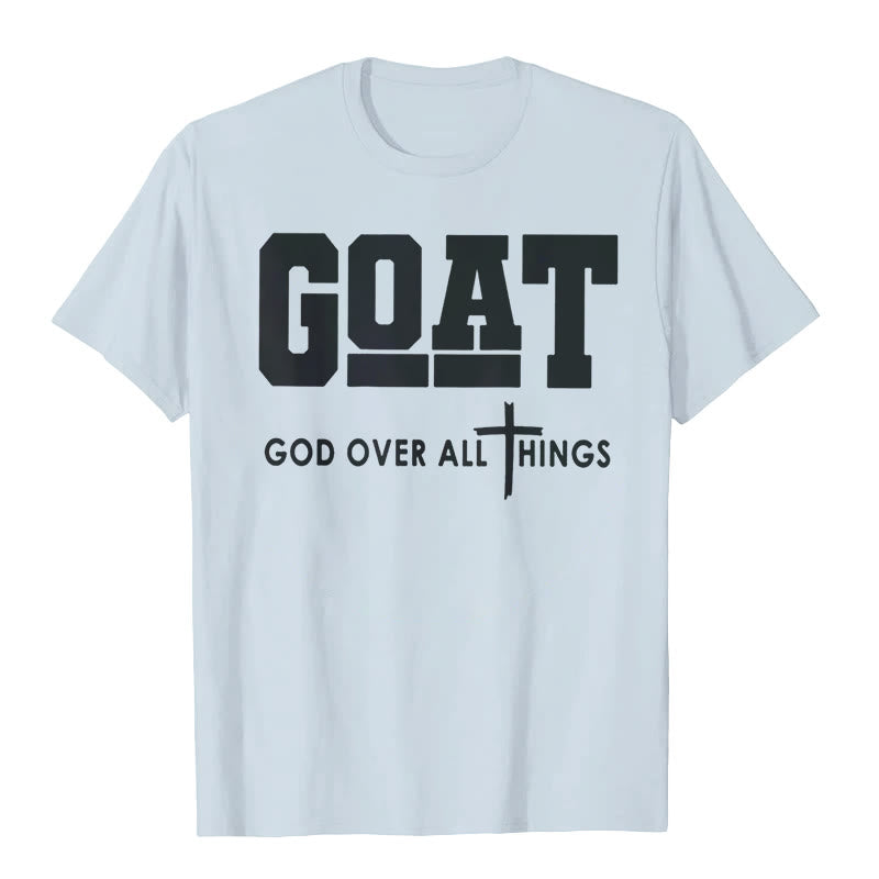 Christianartworkshop "GOD OVER ALL THINGS" T-shirt