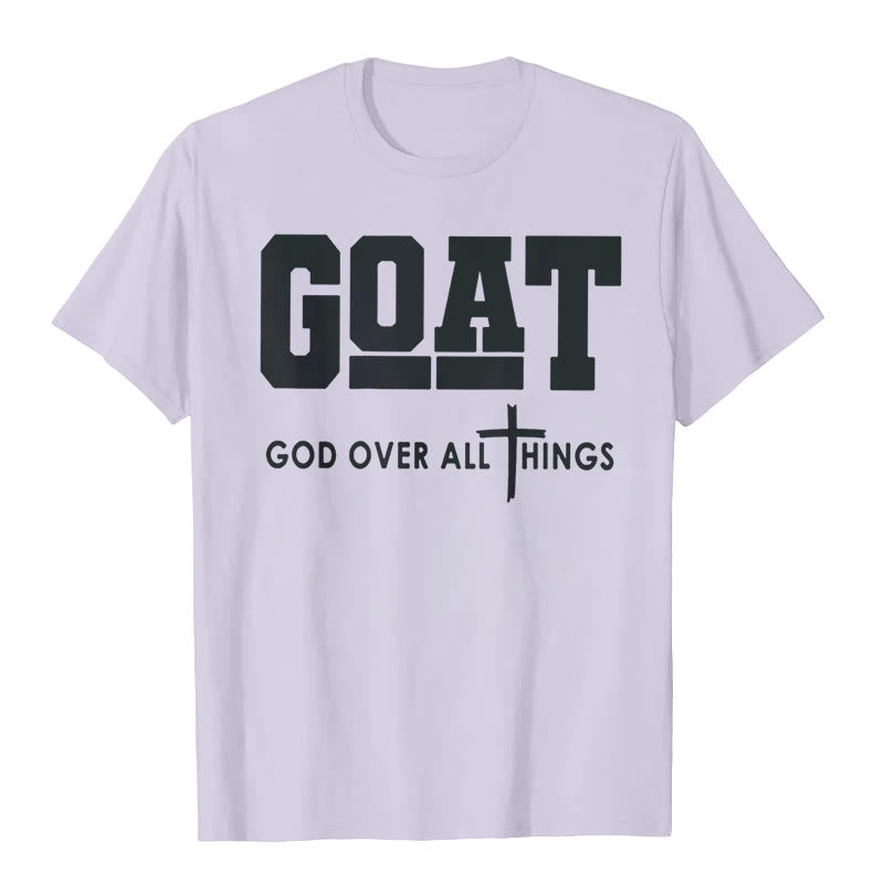 Christianartworkshop "GOD OVER ALL THINGS" T-shirt