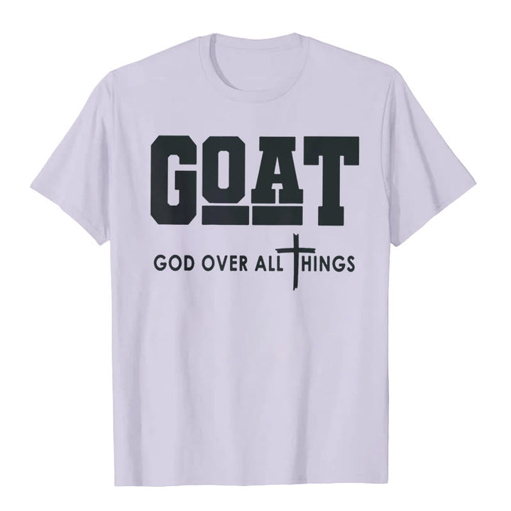 Christianartworkshop "GOD OVER ALL THINGS" T-shirt
