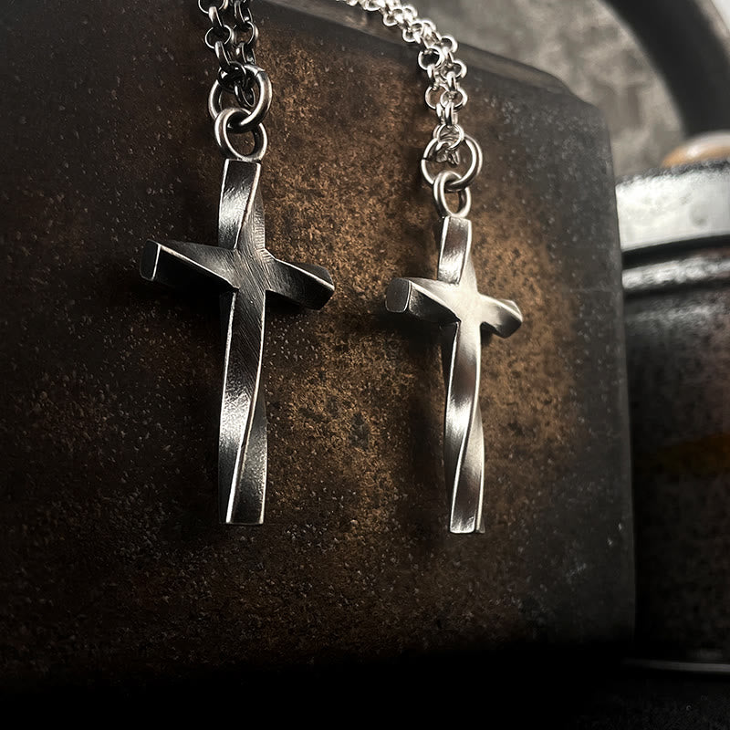 Christianartworkshop 999 Sterling Silver Cross Necklace: A Touch