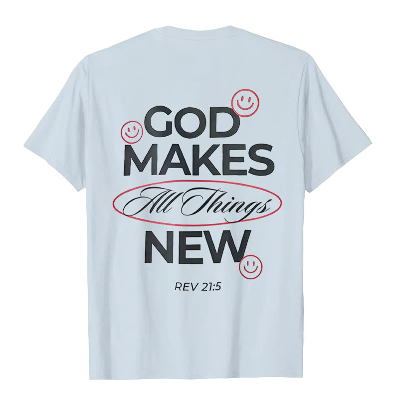 Christianartworkshop God Makes All Things New T-shirt
