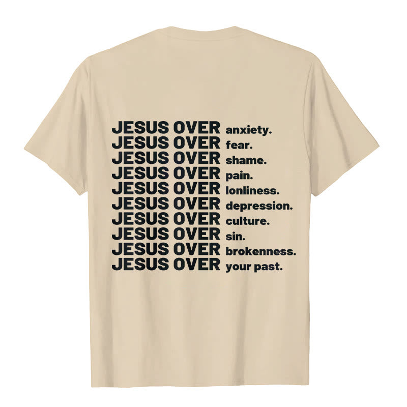 Christianartworkshop Jesus Over T-shirt