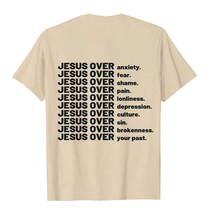 Christianartworkshop Jesus Over T-shirt