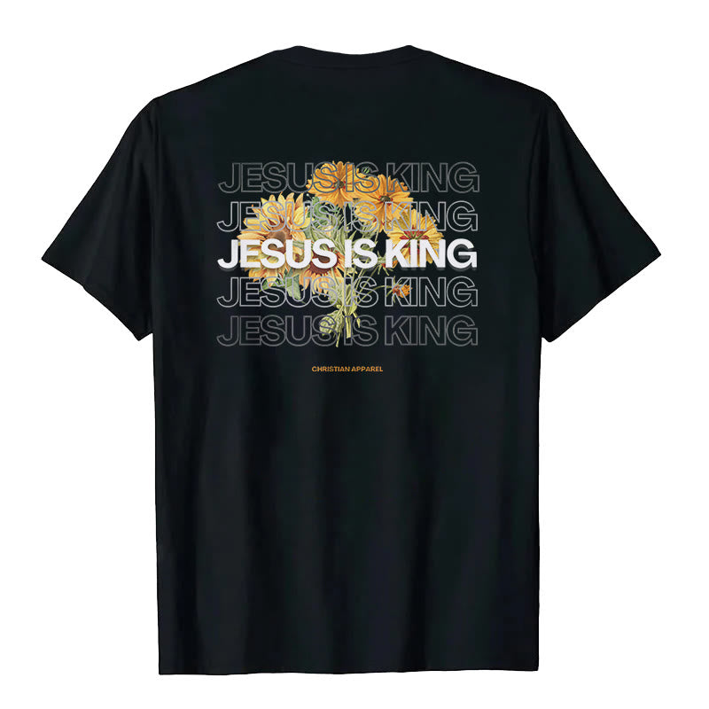 Christianartworkshop Jesus Is King T-shirt